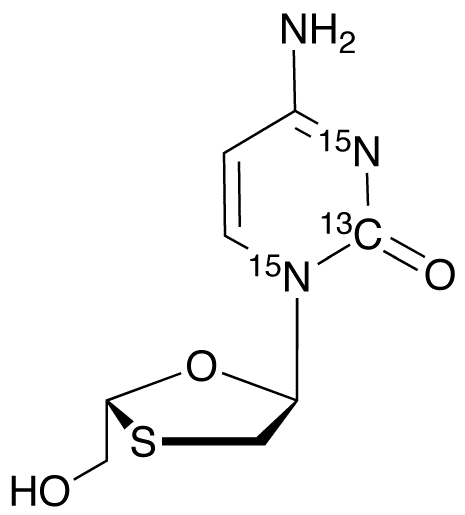 4’-Epi Lamivudine-15N2,13C