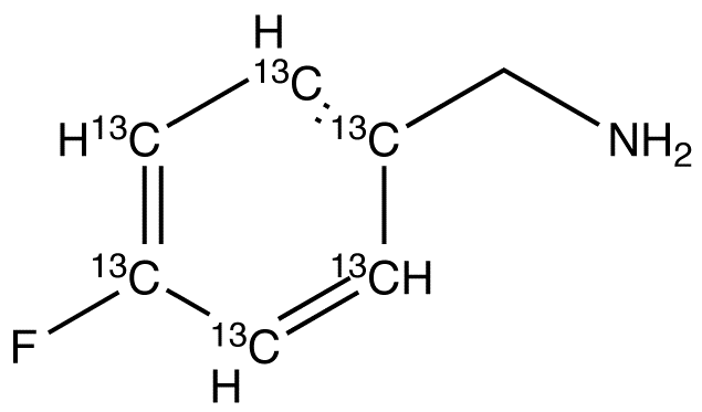 4-Fluorobenzylamine-13C6