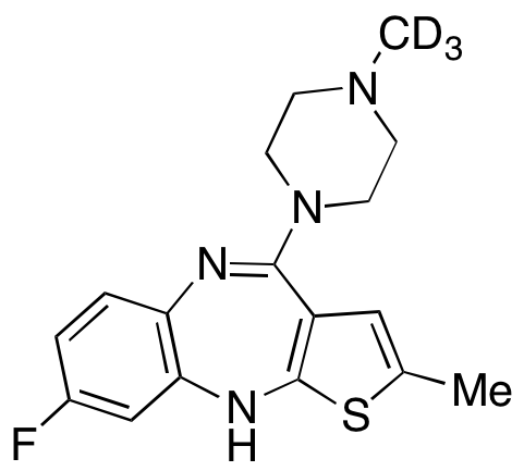 4-Fluoroolanzapine-d3