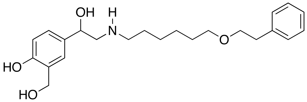 4-Hydroxy-α1-[[[6-(2-phenylethoxy)hexyl]amino]methyl]-1,3-benzenedimethanol