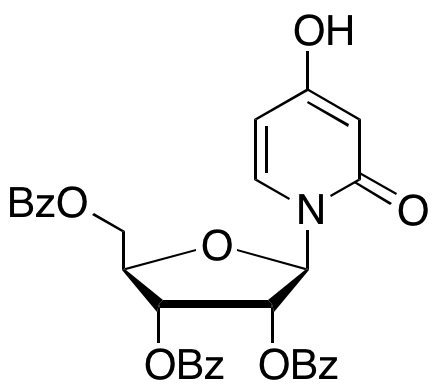 4-Hydroxy-1-(2,3,5-tri-O-benzoyl-β-D-ribofuranosyl)-2(1H)-pyridinone