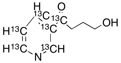 4-Hydroxy-1-(3-pyridyl)-1-butanone-13C6