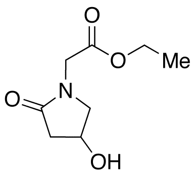 4-Hydroxy-2-oxo-1-pyrrolidineacetic Acid Ethyl Ester