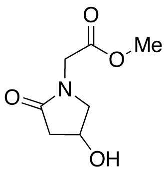 4-Hydroxy-2-oxo-1-pyrrolidineacetic Acid Methyl Ester