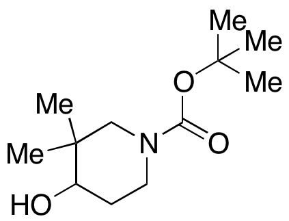 4-Hydroxy-3,3-dimethyl-1-piperidinecarboxylic Acid 1,1-Dimethylethyl Ester