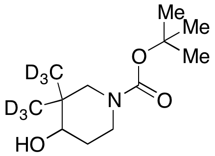 4-Hydroxy-3,3-dimethyl-1-piperidinecarboxylic Acid 1,1-Dimethylethyl Ester-d6