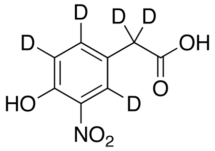 4-Hydroxy-3-nitrophenylacetic Acid-d5