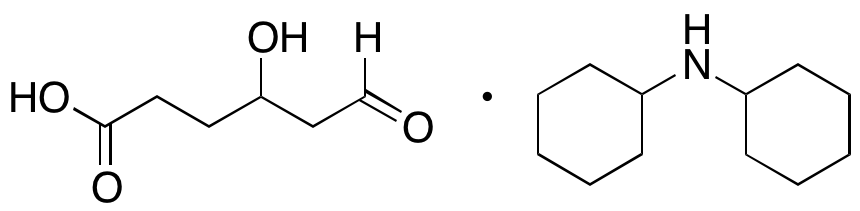 4-Hydroxy-6-oxohexanoic Acid Dicyclohexylamine Salt