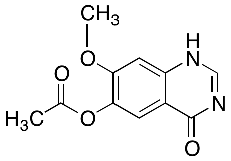 4-Hydroxy-7-methoxyquinazolin-6-yl Ester Acetic Acid