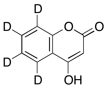 4-Hydroxy Coumarin-d4