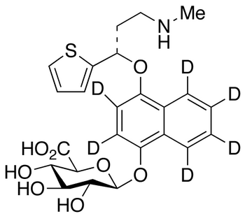 4-Hydroxy Duloxetine-d6 β-D-Glucuronide