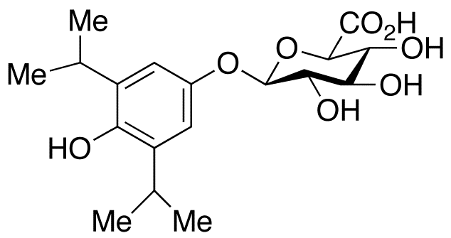4-Hydroxy Propofol 4-O-β-D-Glucuronide