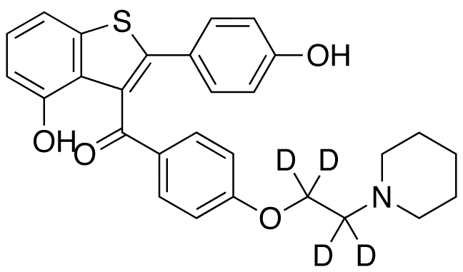 4-Hydroxy Raloxifene-d4