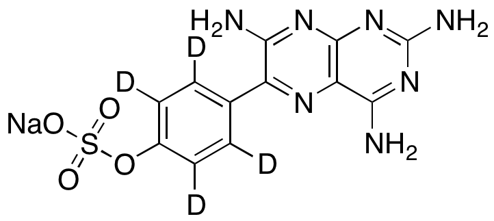 4-Hydroxy Triamterene Sulfate-d4, Sodium Salt