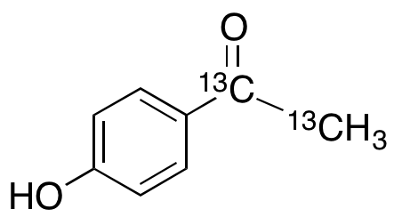 4’-Hydroxyacetophenone-13C2