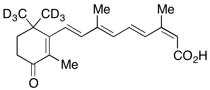 4-Keto 13-cis-Retinoic Acid-d6