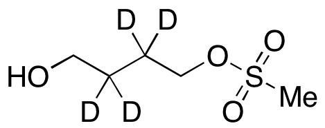 4-Methanesulfonyloxybutanol-d4