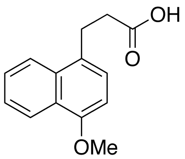 4-Methoxy-1-naphthalenepropanoic Acid