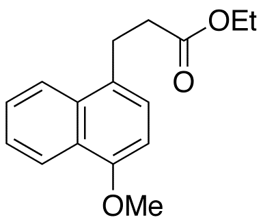 4-Methoxy-1-naphthalenepropanoic Acid Ethyl Ester