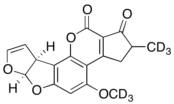 4-Methoxy-2-methyl-2,3-dihydrocyclopenta[c]furo[3’,2’:4,5]furo[2,3-h]chromene-1,11(6aH,9aH)-dione-d6