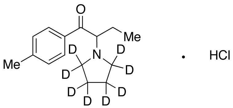 4’-Methyl-α-pyrrolidinobutyrophenone-d8 Hydrochloride