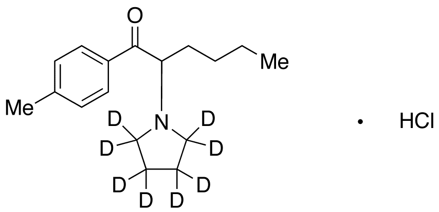 4’-Methyl-α-pyrrolidinohexanophenone-d8 Hydrochloride