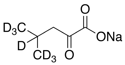 4-Methyl-2-oxovaleric Acid-d7 Sodium Salt