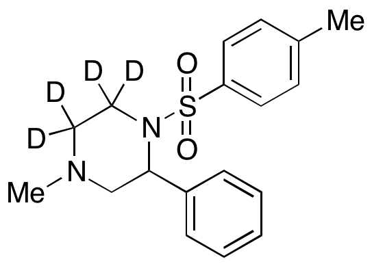 4-Methyl-2-phenyl-1-tosylpiperazine-d4