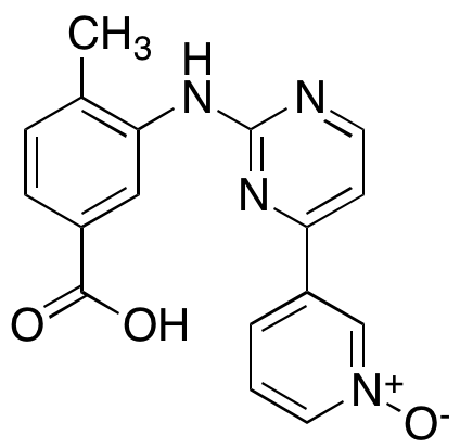 4-Methyl-3-[[4-(3-pyridinyl)-2-pyrimidinyl]amino]-benzoic Acid N-Oxide