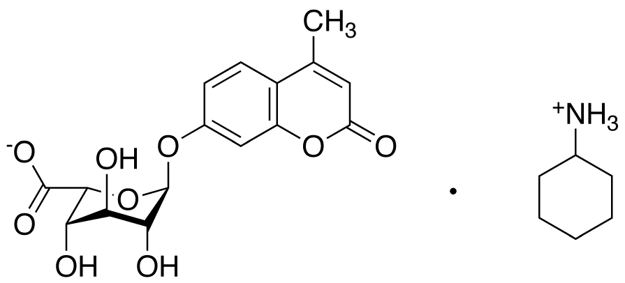 4-Methylumbelliferyl α-L-Idopyranosiduronic Acid Cyclohexylammonium Salt