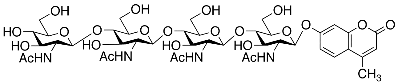 4-Methylumbelliferyl β-D-N,N’,N”,N’’’-Tetraacetylchitotetraoside