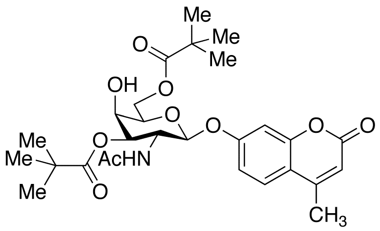 4-Methylumbelliferyl 2-Acetamido-2-deoxy-3,6-dipivaloyl-β-D-galactopyranoside