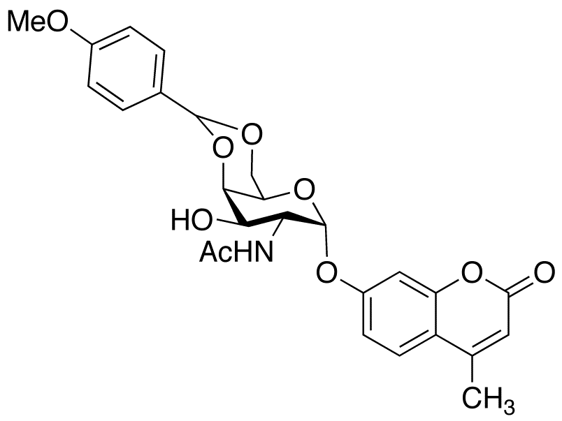 4-Methylumbelliferyl 2-Acetamido-2-deoxy-4,6-O-(p-methoxyphenylmethylene)-α-D-galactopyranoside