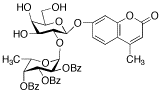 4-Methylumbelliferyl 2-O-(2,3,4-Tri-O-benzoyl-α-L-fucopyranosyl)-β-D-galactopyranoside