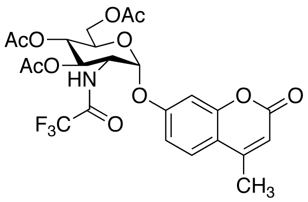 4-Methylumbelliferyl 2-Trifluoroacetyl-3,4,6-O-triacetyl-2-deoxy-α-D-glucopyranoside