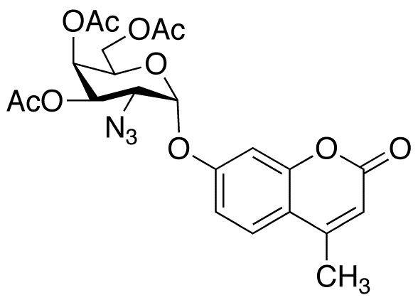 4-Methylumbelliferyl 3,4,6-tri-O-Acetyl-2-azido-2-deoxy-α-D-galactopyranoside