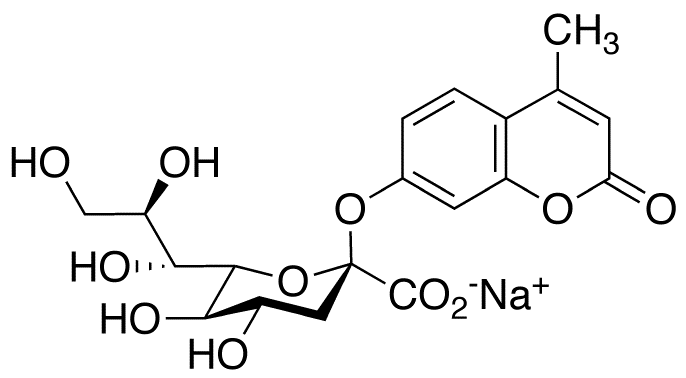 4-Methylumbelliferyl 3-Deoxy-D-glycero-D-galacto-2-nonulosonic Acid, Sodium Salt