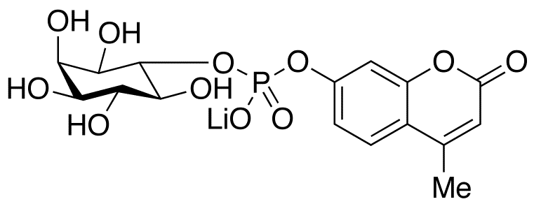 4-Methylumbelliferyl myo-Inositol 1-Phosphate Lithium Salt