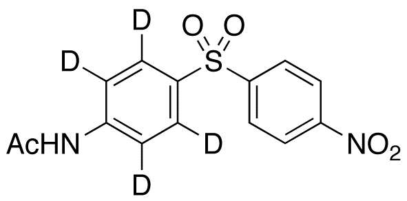 4-Nitro-4’-acetylaminodiphenyl-d4 Sulfone