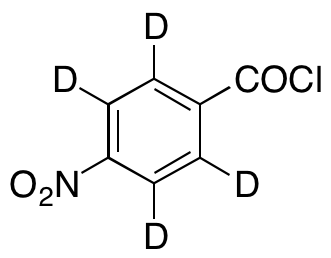 4-Nitrobenzoyl-d4 Chloride