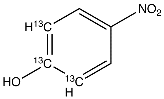 4-Nitrophenol-1,2,6-13C3