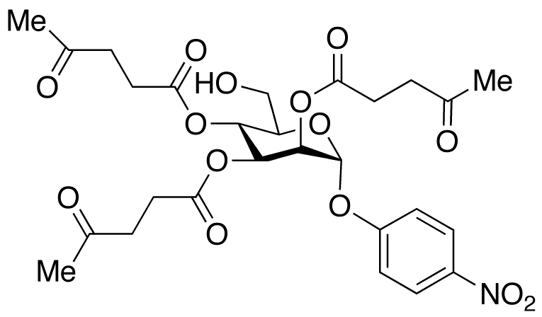 4-Nitrophenyl 2,3,4-Tri-O-levulinoyl-α-D-mannopyranoside