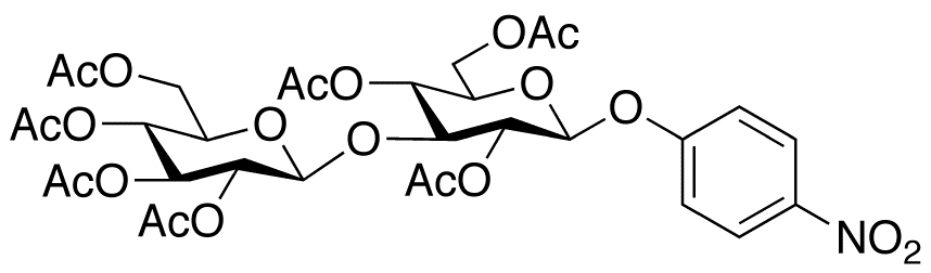 4-Nitrophenyl 2,4,6-Tri-O-acetyl-3-O-(2,3,4,6-tetra-O-acetyl -β-D-glucopyranosyl)-b-D-glucopyranoside