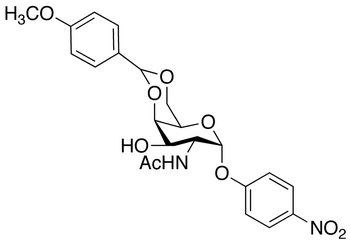 4-Nitrophenyl 2-Acetamido-4,6-O-methoxybenzylidene-2-deoxy-α-D-galactopyranoside