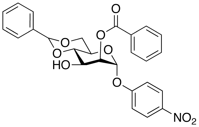 4-Nitrophenyl 2-Benzoyl-4,6-O-benzylidene-α-D-mannopyranoside