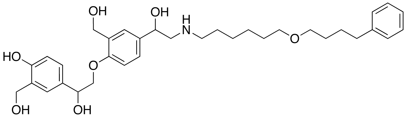 4-O-[2-Hydroxy-2-[4-hydroxy-3-(hydroxymethyl)phenyl]ethyl] Salmeterol