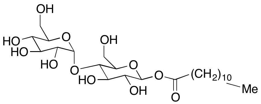 4-O-α-D-Glucopyranosyl-β-D-glucopyranose-1-dodecanoate