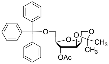 4-O-Acetyl-2,5-anhydro-1,3-O-isopropylidene-6-trityl-D-glucitol