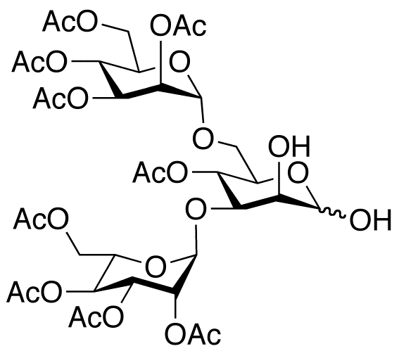 4-O-Acetyl-3,6-di-O-(2,3,4,6-tetra-O-acetyl-α-D-mannopyranosyl)-D-mannopyranose