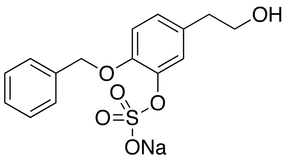 4-O-Benzyl-3-hydroxy Tyrosol 3-Sulfate Sodium Salt